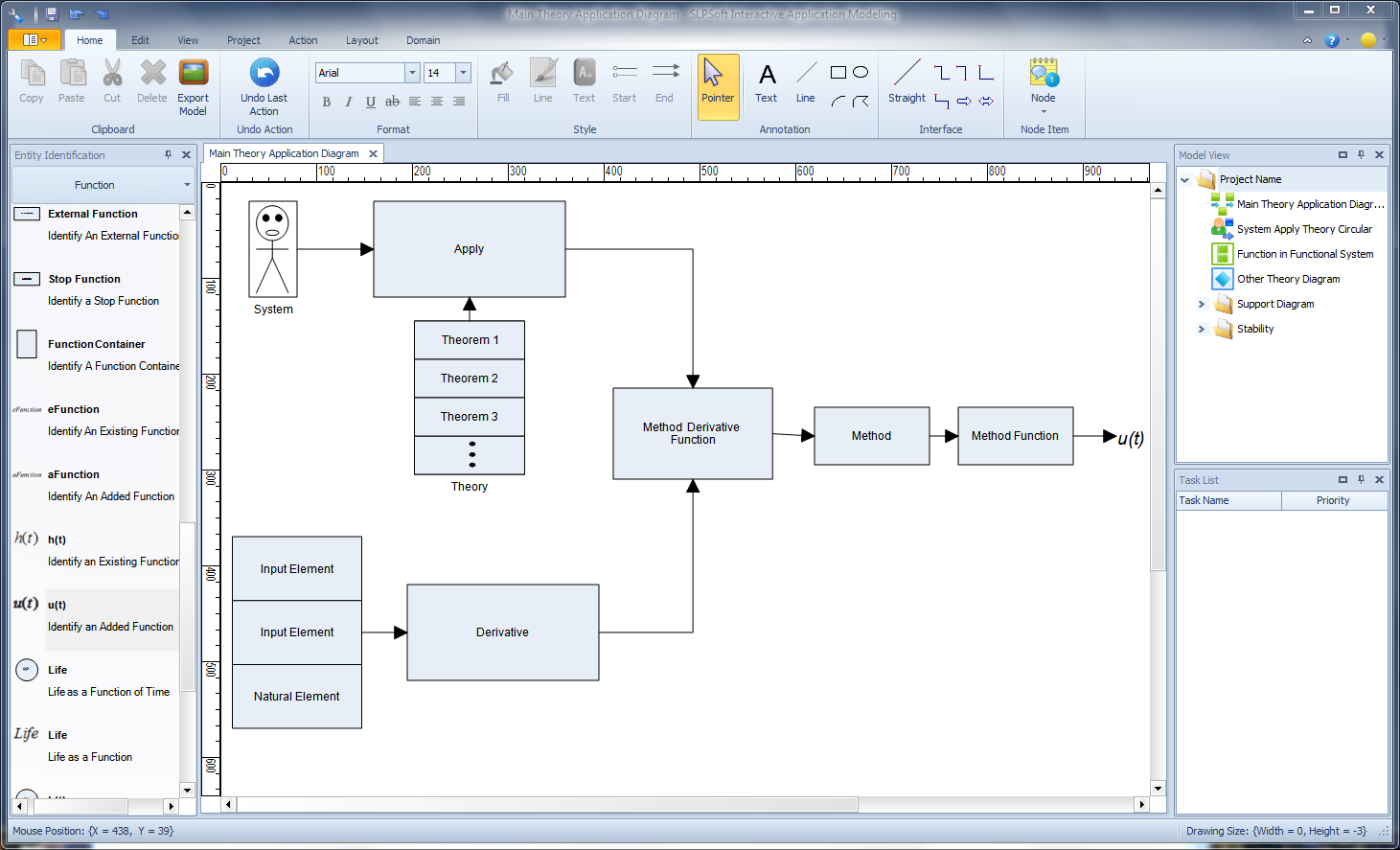 SLPSoft Interactive Application Modeling V2012 screen shot